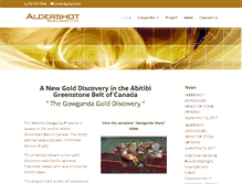 Tablet Screenshot of aldershotresources.com